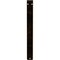 Ekena Millwork Edwards Wrought Iron Bracket, (Single center brace), Antiqued Bronze 1 1/2"W x 10"D x 12"H BKTM01X10X12SEDABZ - alternate 7